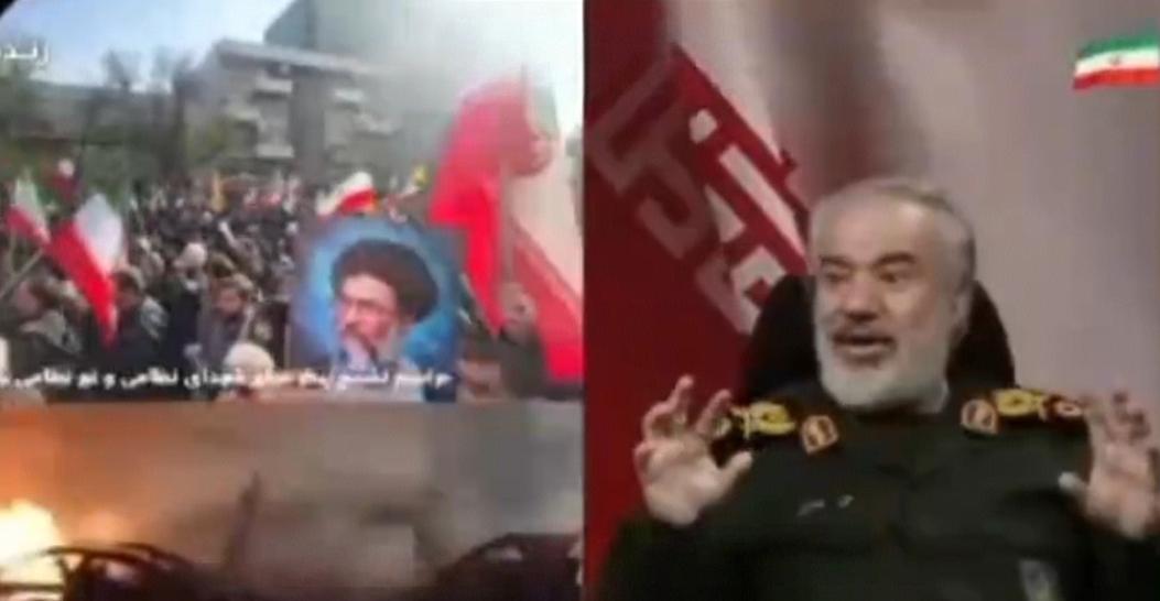 “俄罗斯与中国做到了，我们也做到了”。

伊朗伊斯兰革命卫队副司令阿里·法达维的