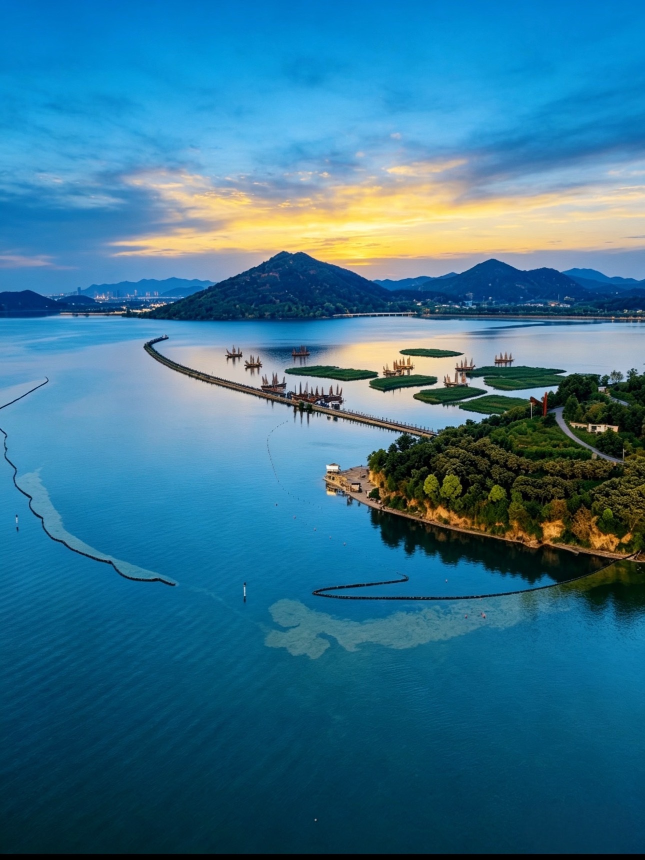 苏州光福半湖营地🏕️好漂亮啊。会是露营主题吗？刘宇宁开始推理吧 ﻿
