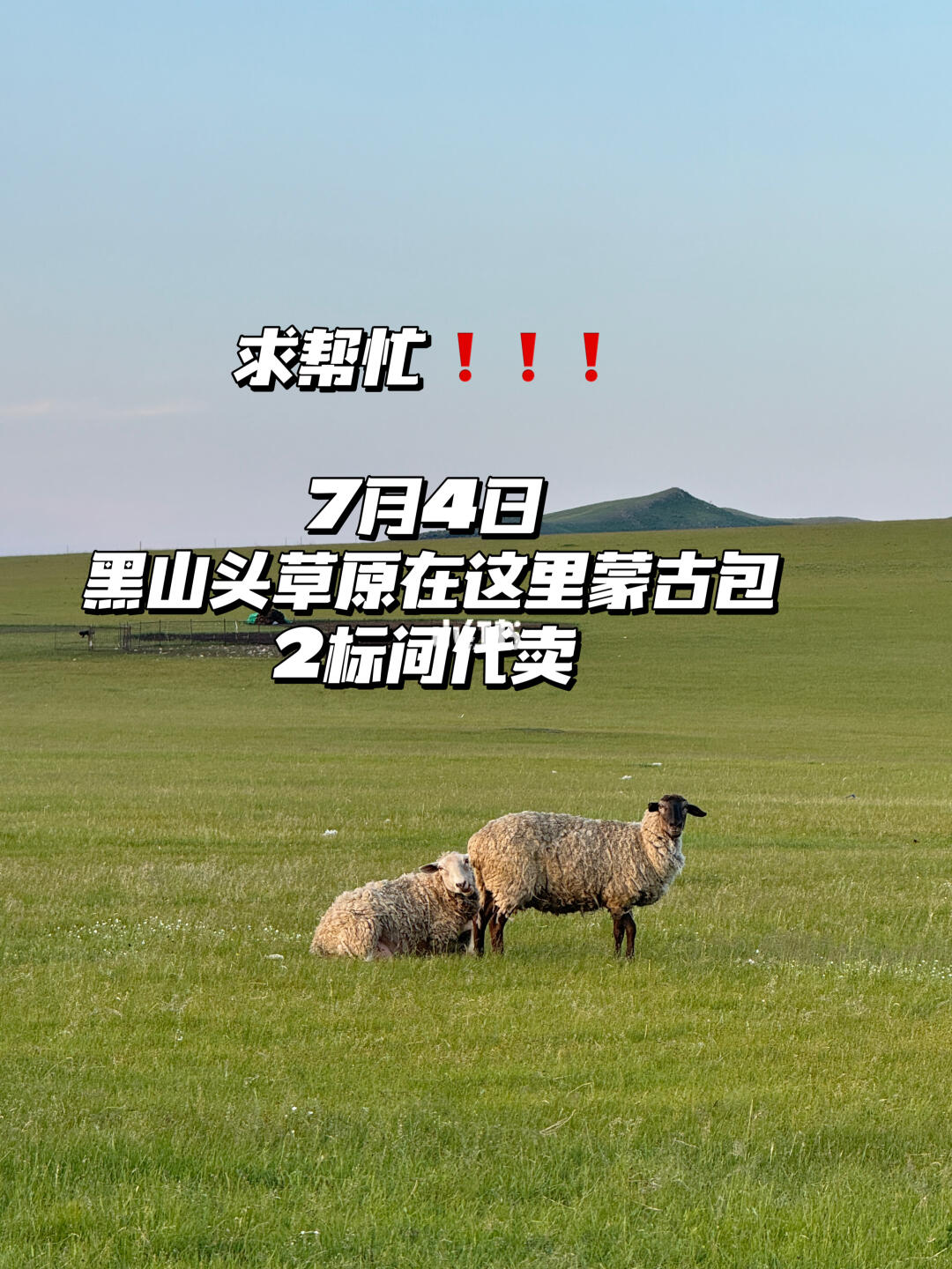这是这个关于黑山头蒙古包求帮忙的标题