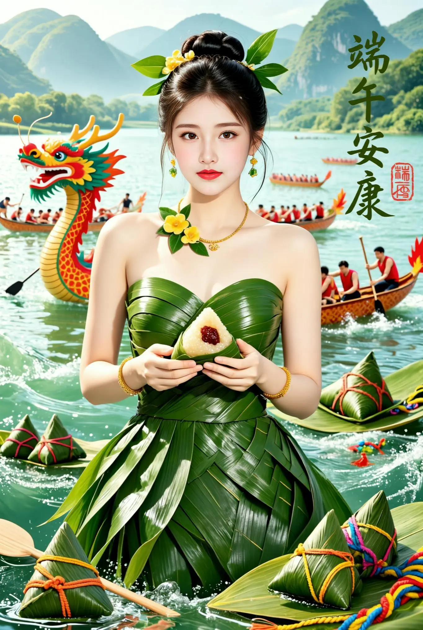 玩法合伙人计划，拍同款特效，端午节。