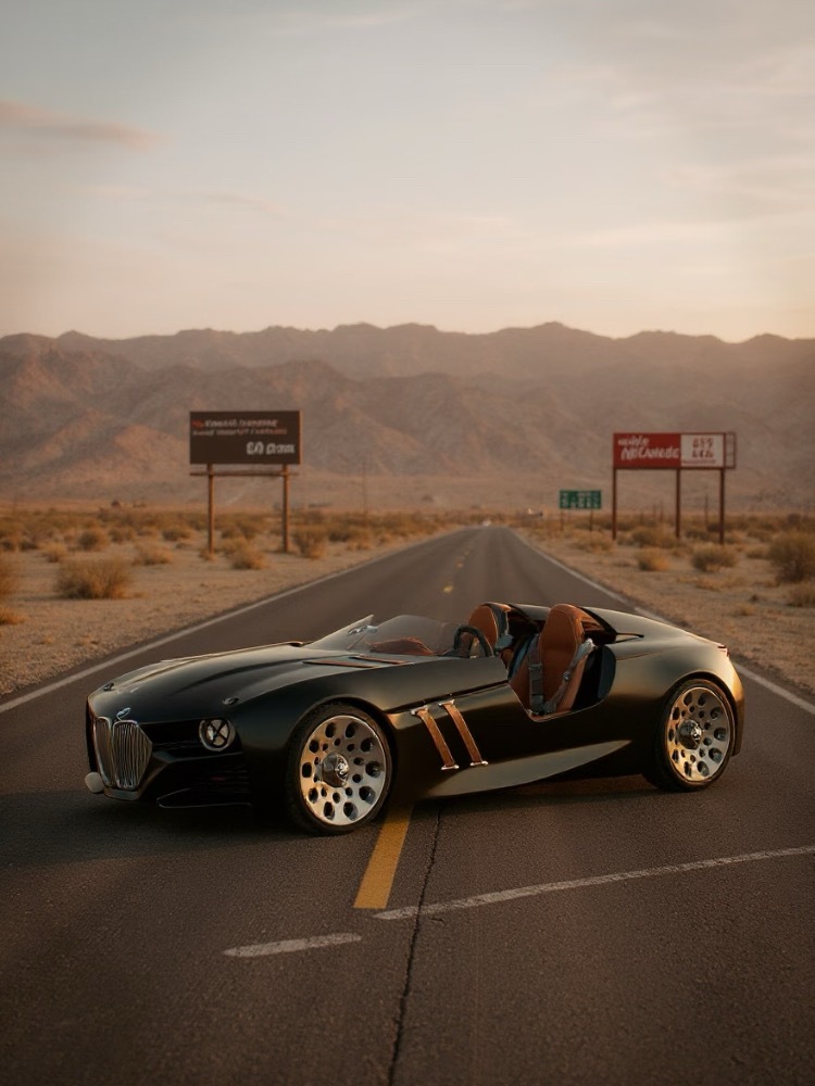 BMW 328 Hommage：穿越百年的美学共鸣一车双魂，是经典基因和创新美学