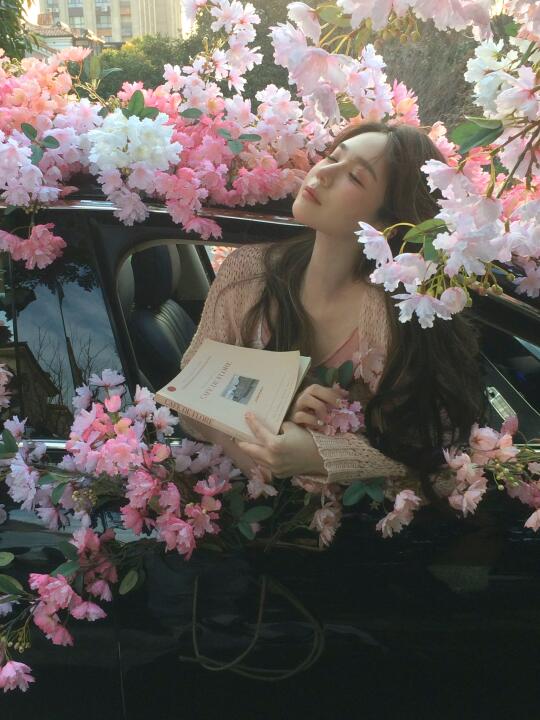 用樱花拍出的春日氛围感照片🌸