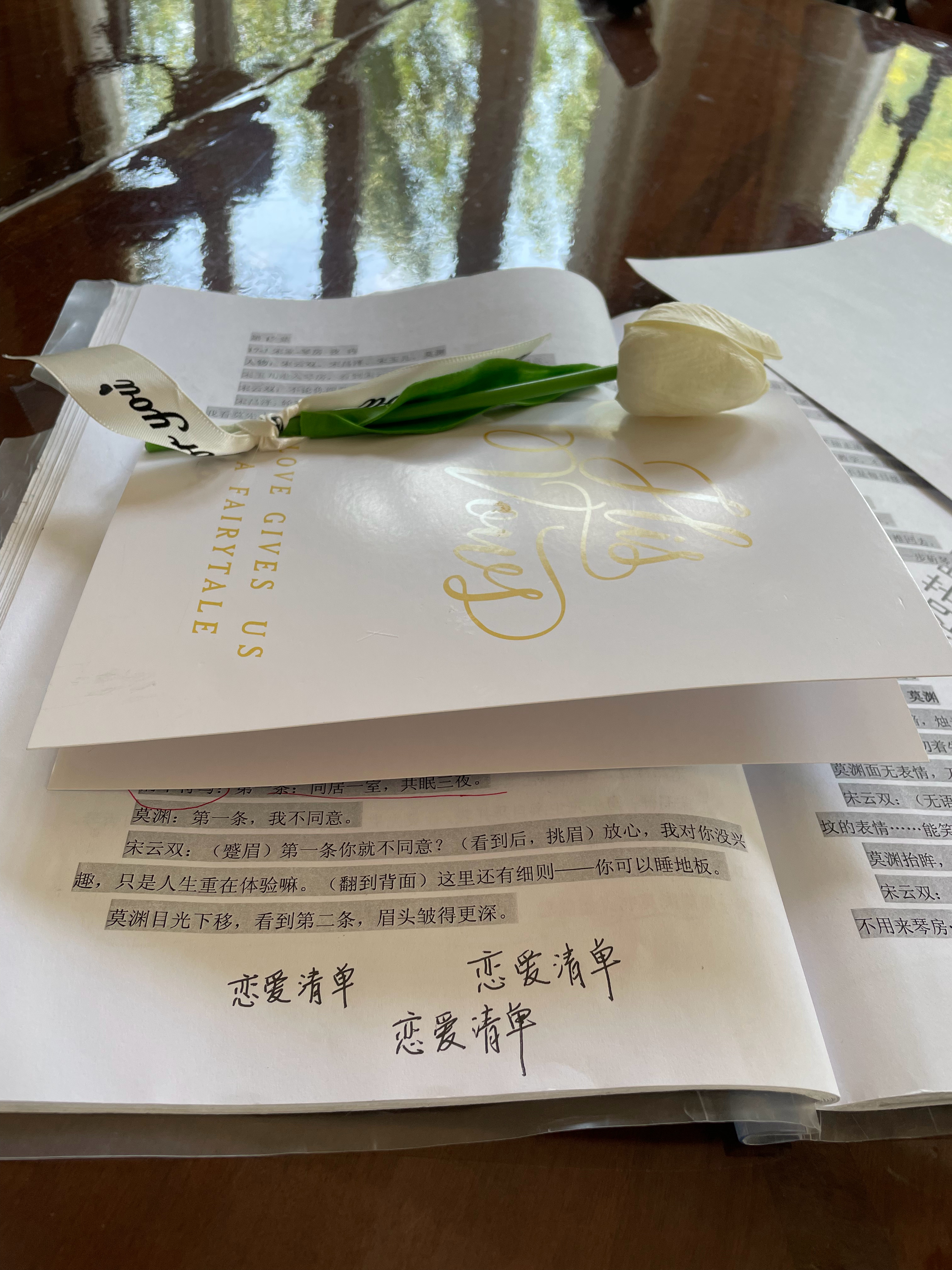 戏用道具需要写字我被嘲“小学生字体”咱就是说，很小学生吗[微笑] ​​​