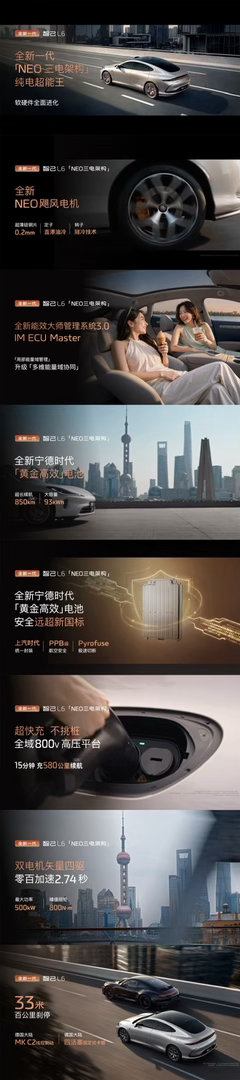 全新一代智己 L6上市权益价19.99万元-25.99万元真挺猛的，卷飞起来了 
