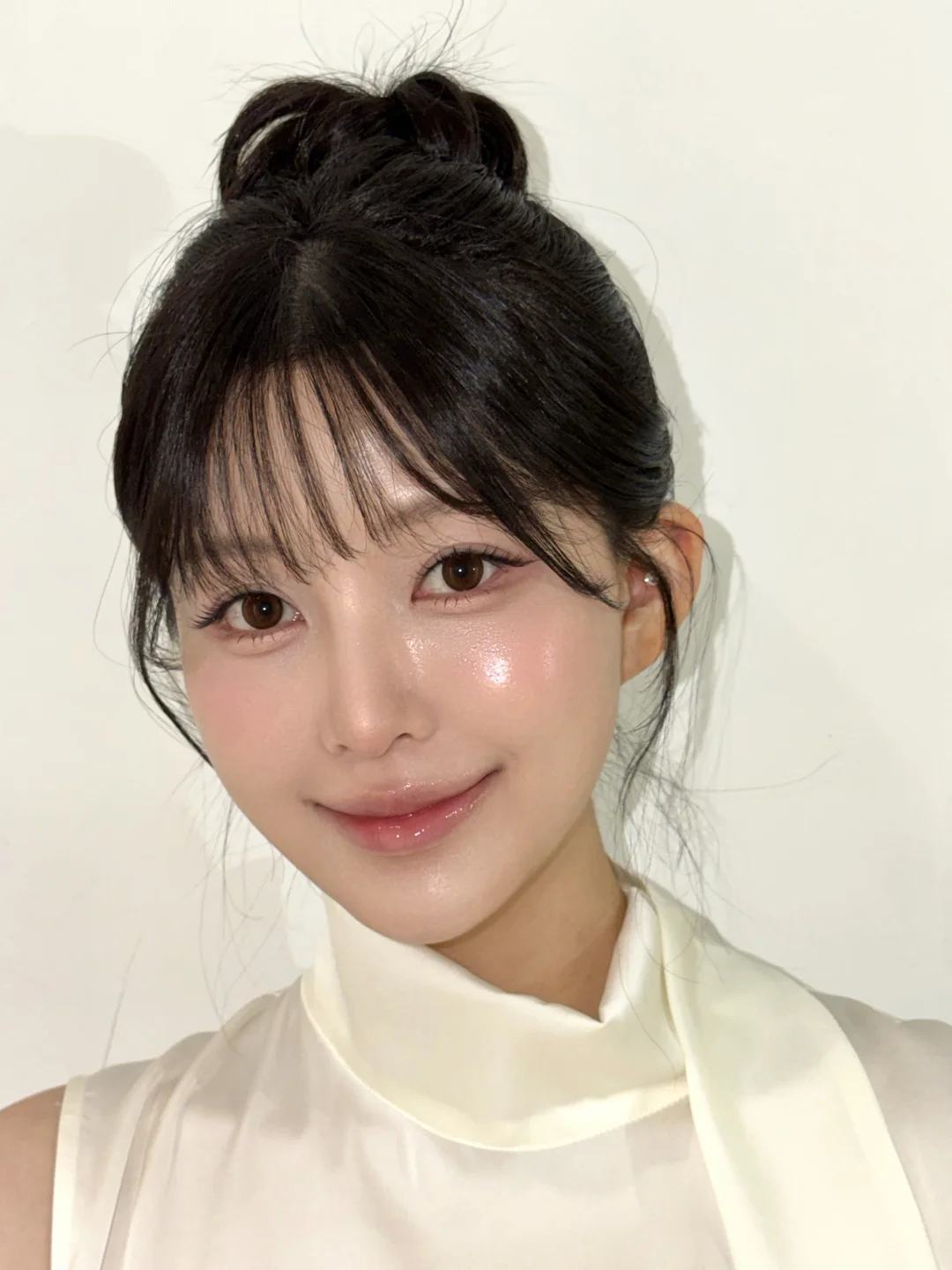 苹果肌像珍珠一样半咂半咂 ⋆͛♥︎⋆͛ 美而萌之idol花苞头真的舒服...