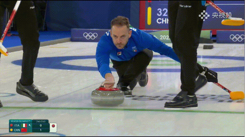 【中国-意大利】中国第二局始终形成两分牵制，最后意大利旋进严重失误，中国偷2，中