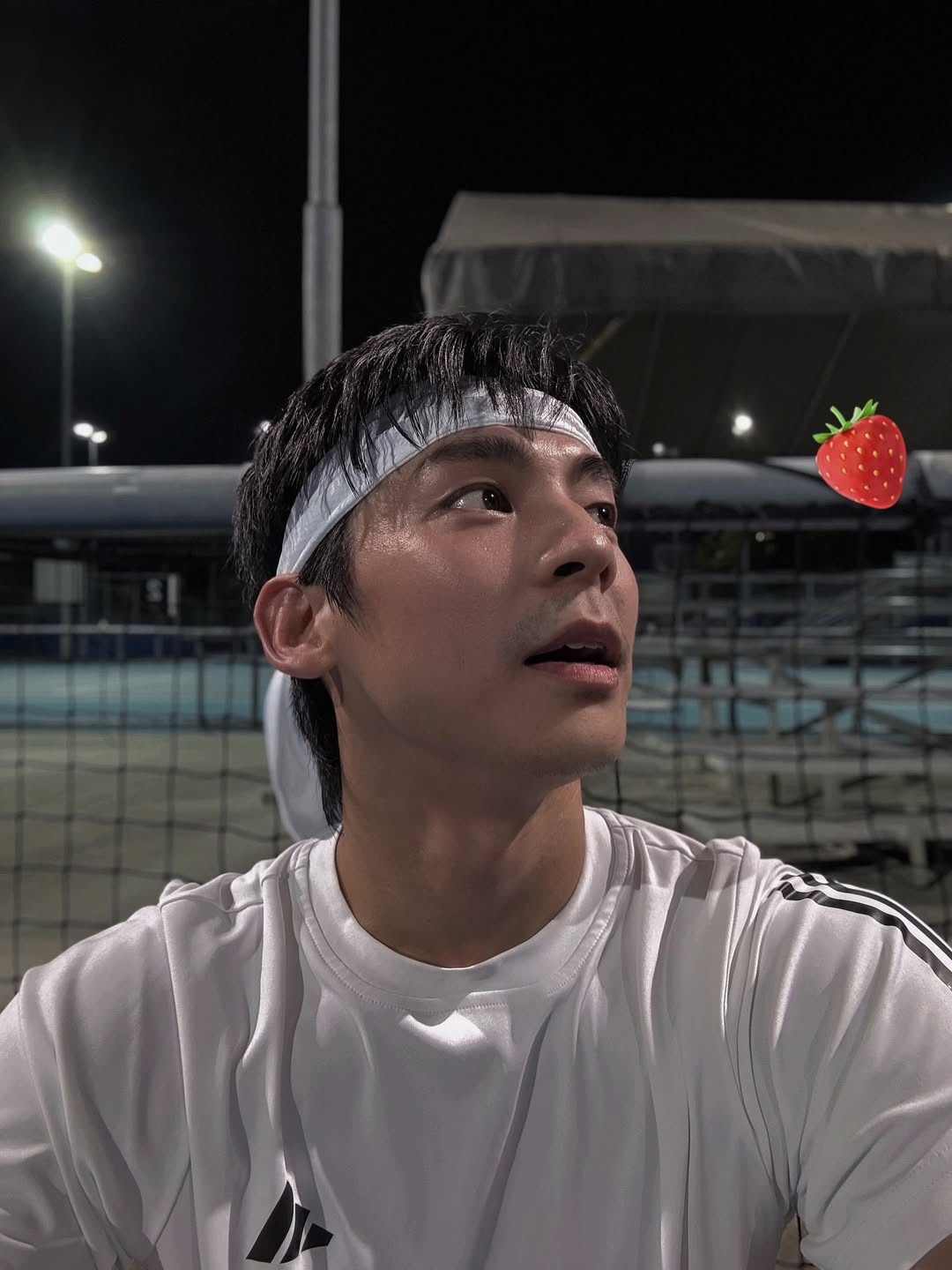 林柏宏说「難過的時候就想想，沒有草莓🍓與網球🎾不能解決的事」我无比赞同并分享