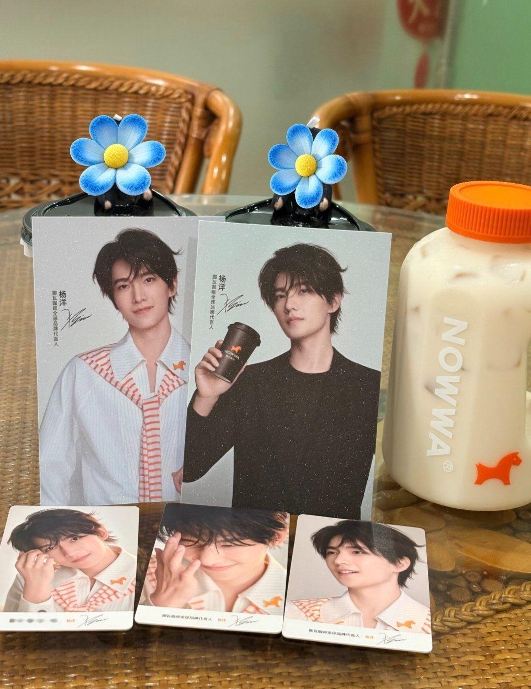 杨洋挪瓦全球品牌代言人杨洋新造型帅的太客观了说实话之前对挪瓦印象不深，但被代言人