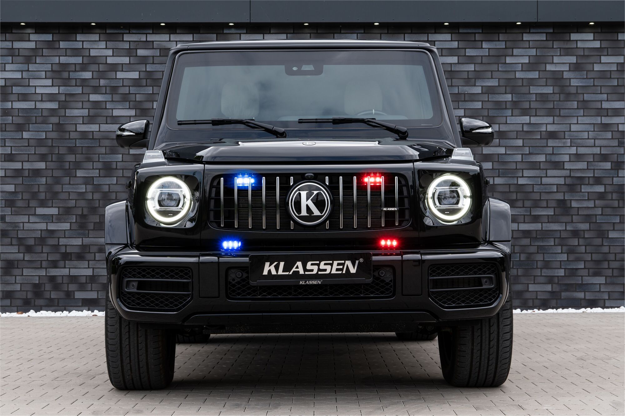 防弹车 KLASSEN BUNKER，基于奔驰G63打造的VR8级防弹车 