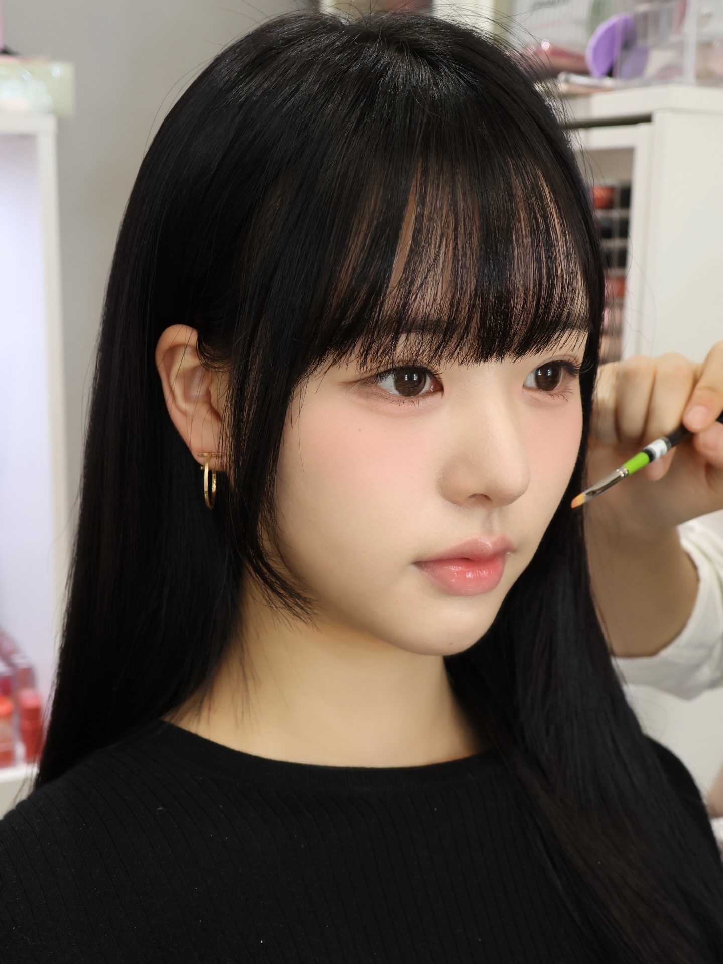 化妆师更新朴喜珗妆容单身即地狱5 