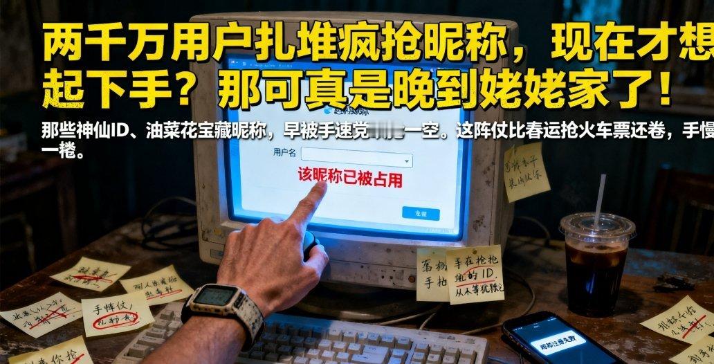 鹅鸭杀抢昵称鹅鸭杀人气两千万用户扎堆疯抢昵称，现在才想起下手？那可真是晚到姥姥家