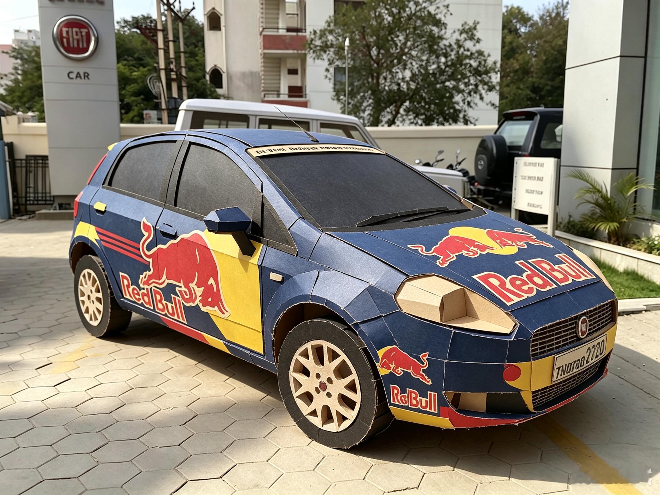 纸糊的RB22＋菲亚特Fiat Punto的动力，那就是下面这车维斯塔潘2026