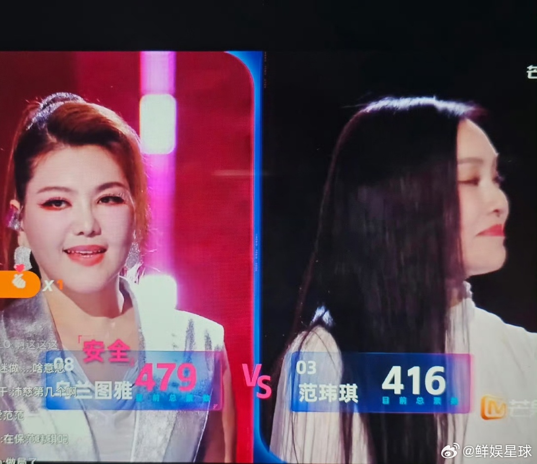 范玮琪pk乌兰图雅失败范玮琪票数低于乌兰图雅范玮琪pk乌兰图雅失败乘风初舞台直播