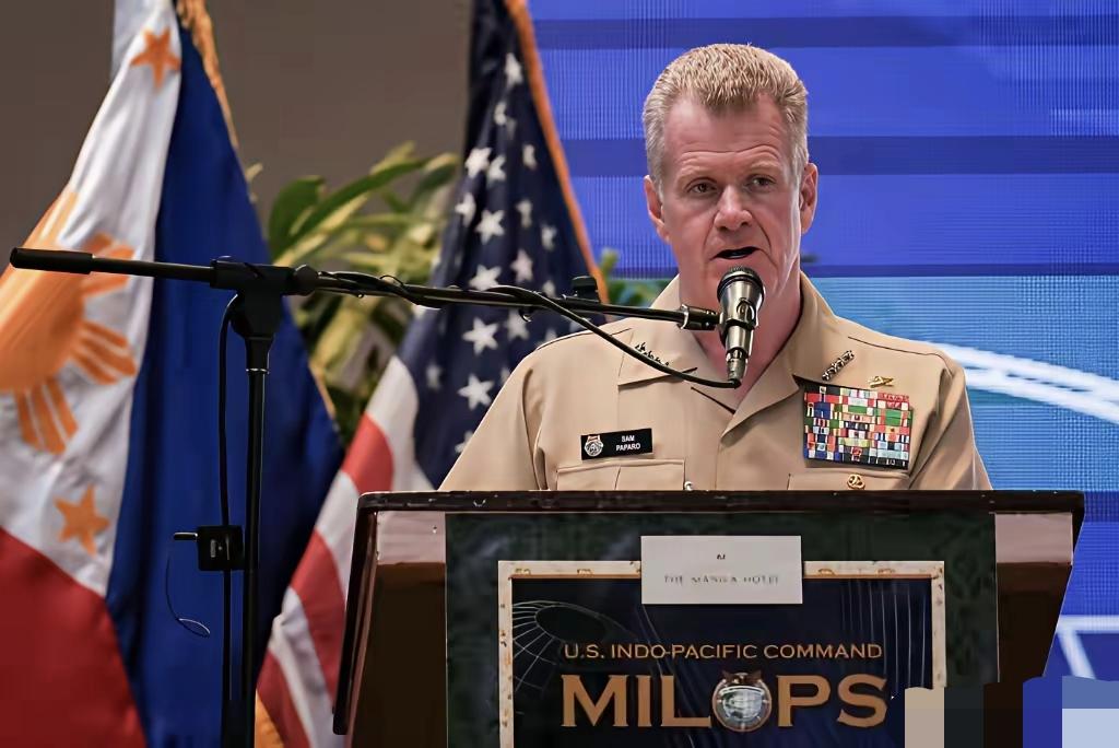 帕帕罗喊话库珀，一定要完胜伊朗！
      海军四星上将，美军印太司令部司令帕