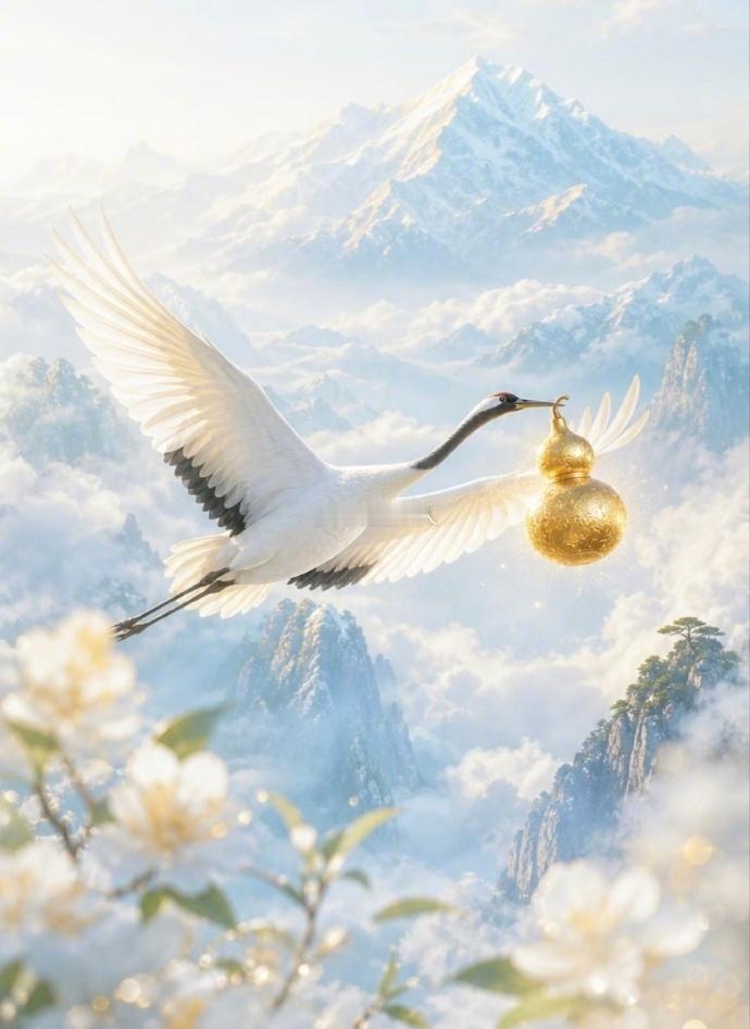 鹤携吉运 … 