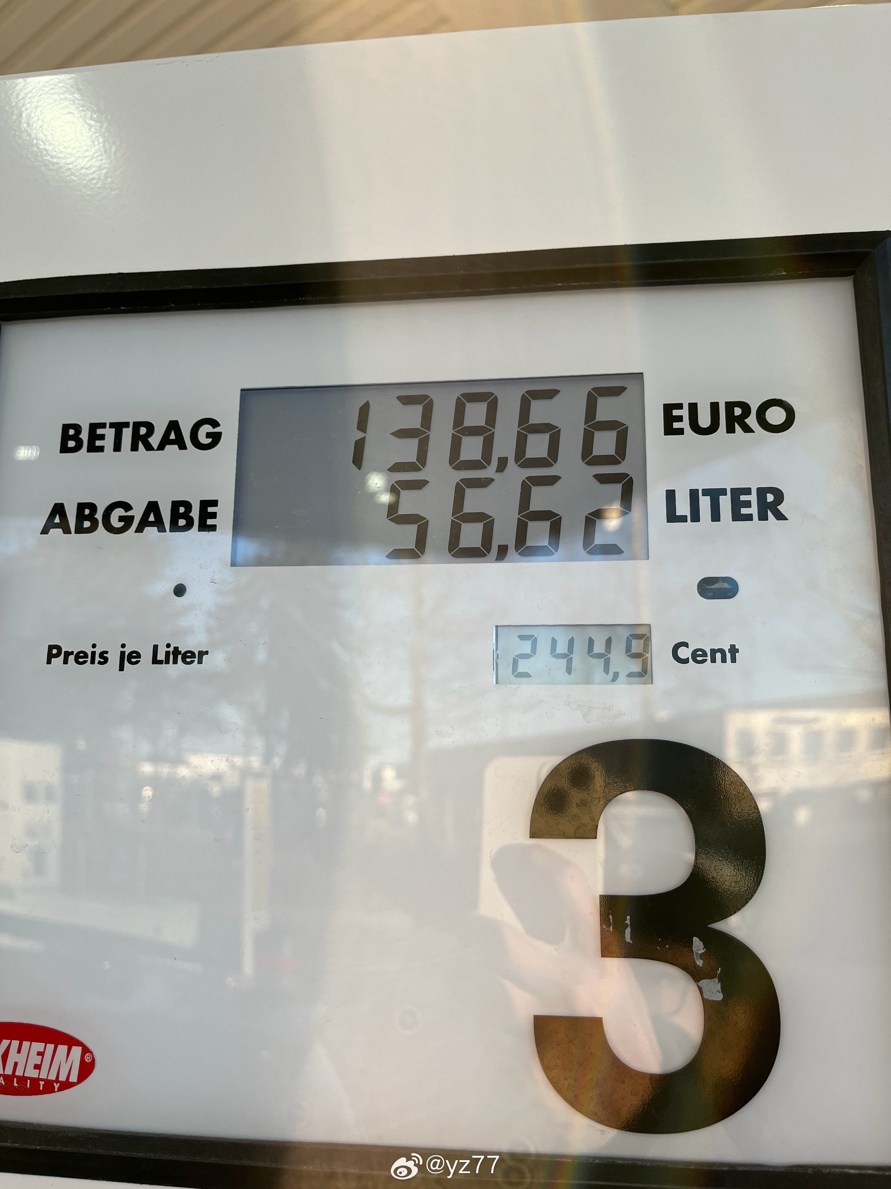 德国油价最近其实不贵，我4年前就加过2.45欧一升的柴油了，没啥影响yz77聊车