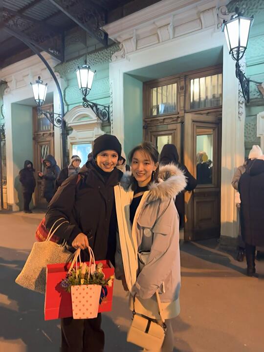 🩰来马林斯基与火烈娃线下面基啦💕