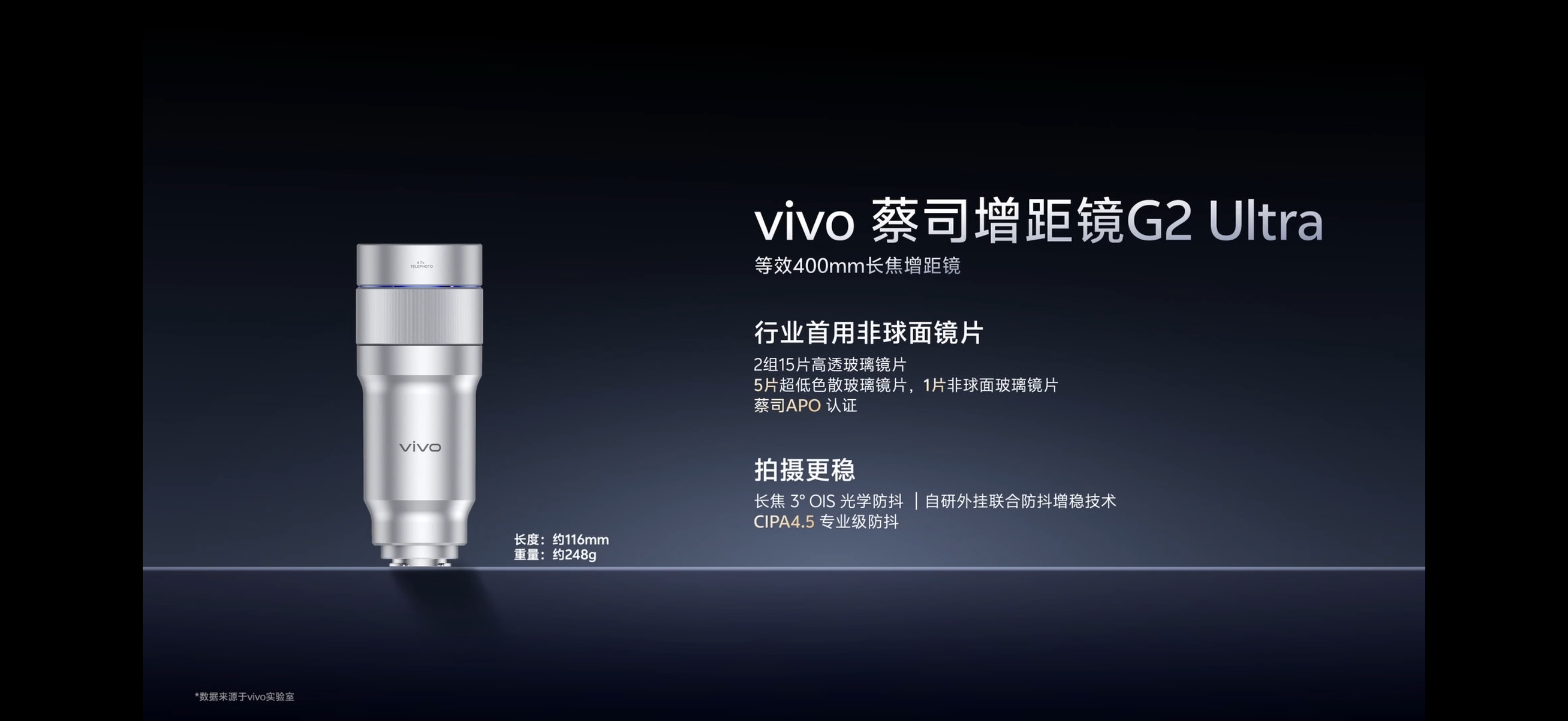 vivo X300 Ultra专业V单这次X300 Ultra的增距镜也升级了，