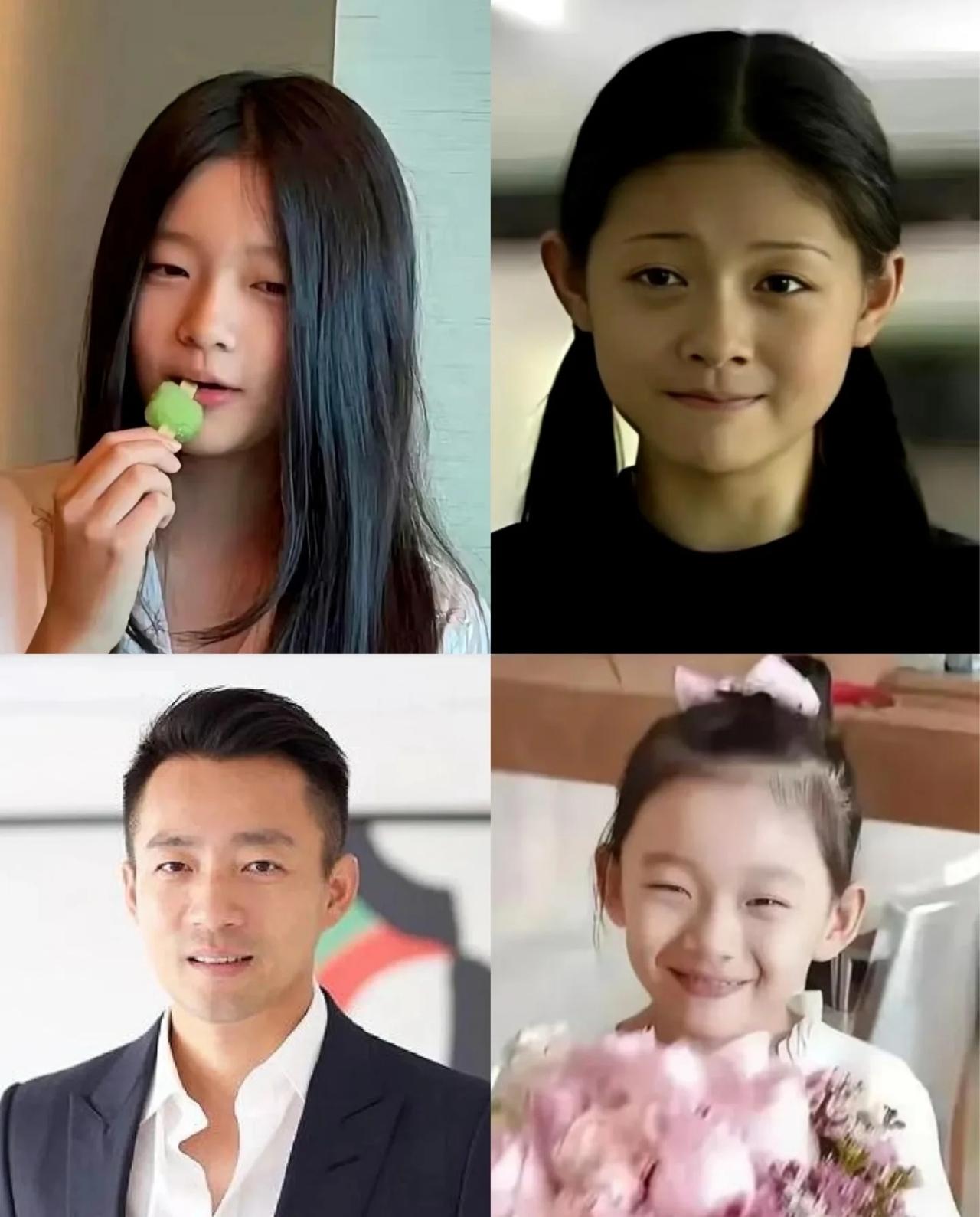 她很爱孩子的，后面不知道怎么了……

她的两个孩子真是养的太不上心了，我记得小背