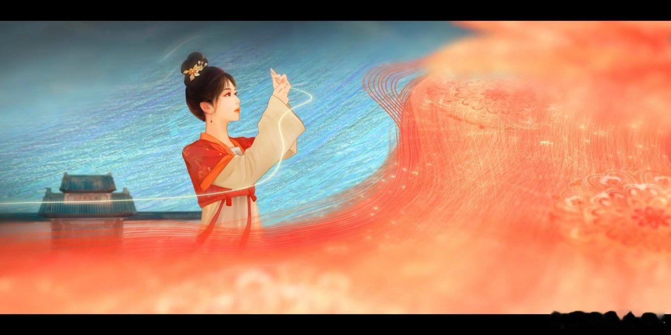 蜀锦人家以身入锦海报  这“以身入锦”海报，恰似一把神奇的钥匙，打开了我通往蜀锦