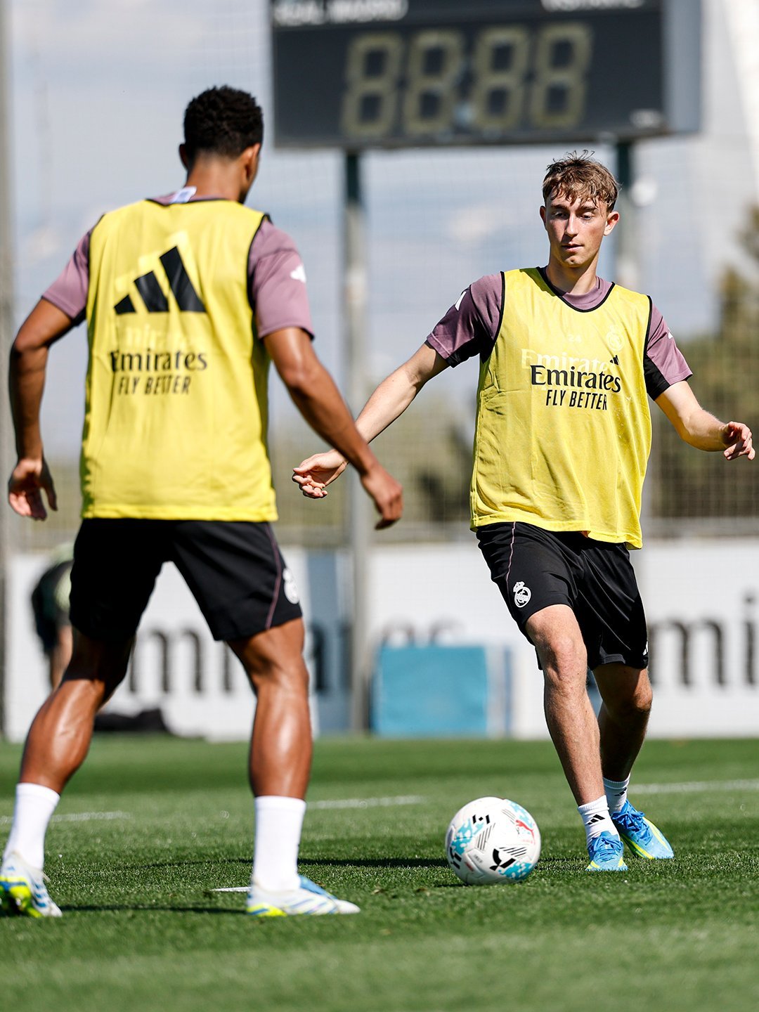 昨天和今天的训练🏃♂️贝林厄姆