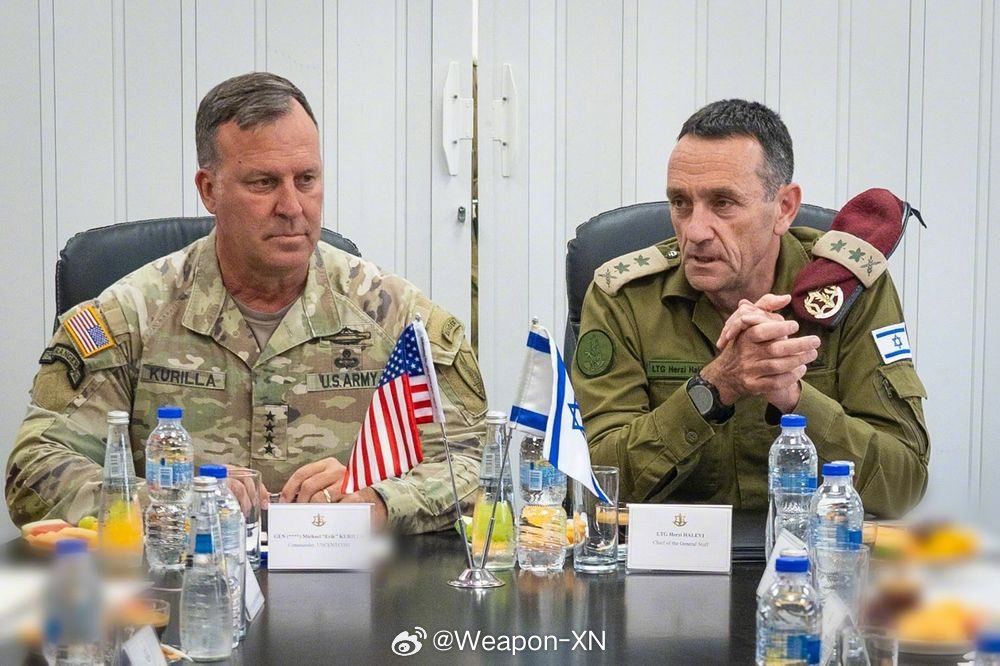#兵器影像[超话]##巴以冲突# 美国中央司令部司令迈克尔·库里拉将军早些时候抵