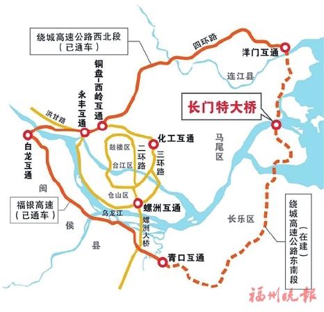 福州：谋划开展南北向快速通道、四环线等研究

#福州爆料##福州身边事#
