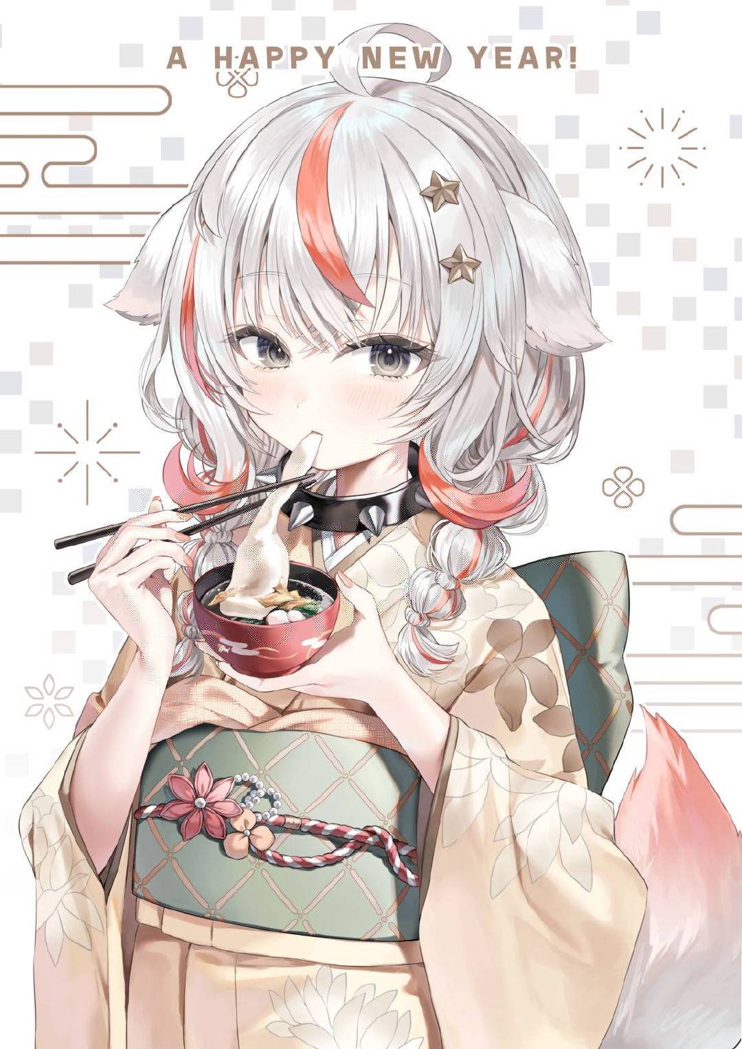 もちもち | 画师: 星井やな，网页链接