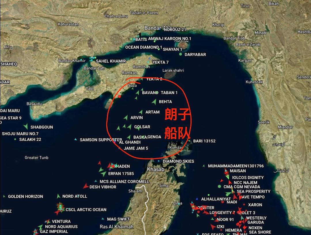 这几年的贸易战和中东冲突，让马来西亚薅到了羊毛。

有人统计了近段时间霍尔木兹海