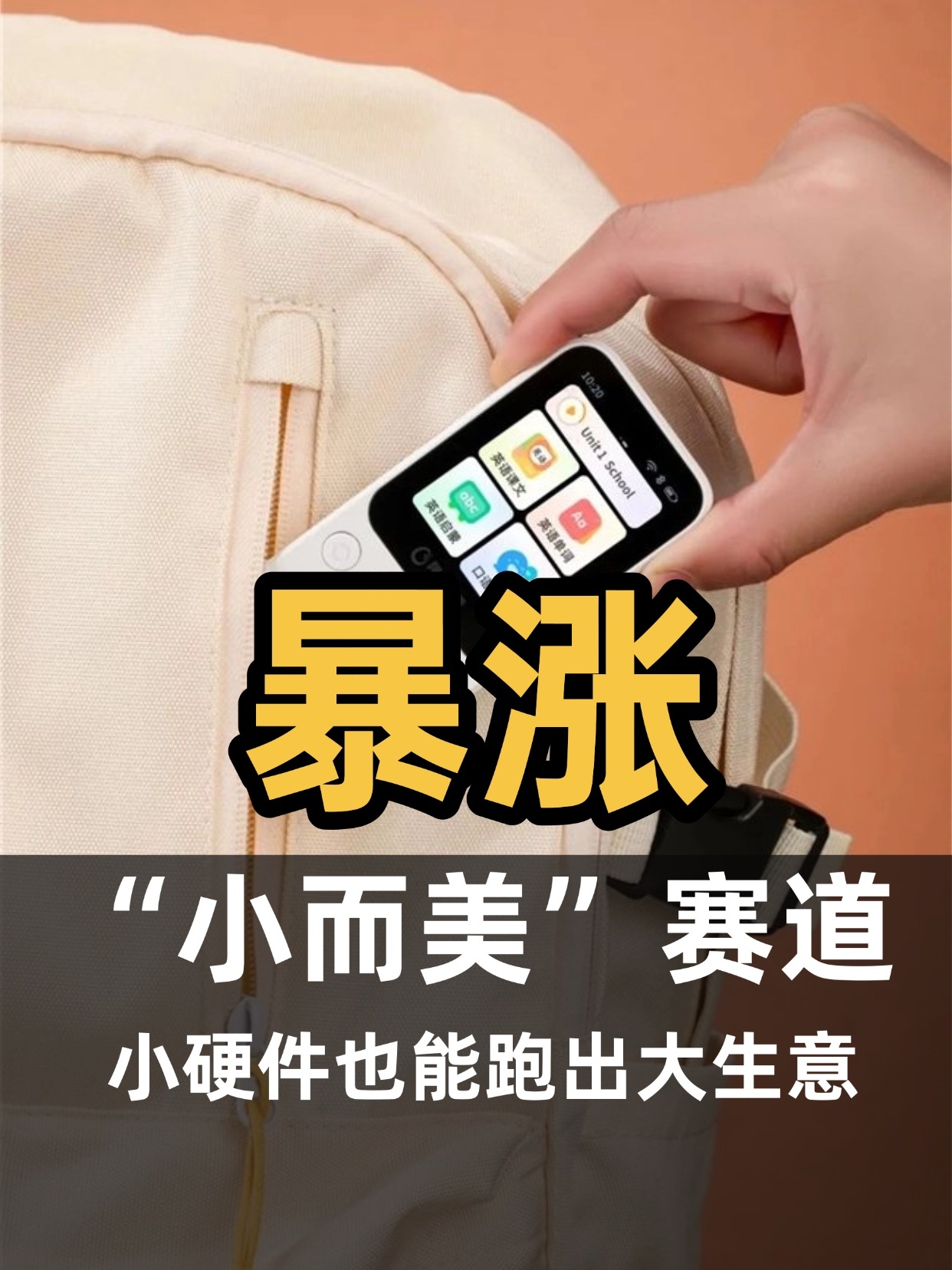 这个“小而美”赛道终于跑出来了！消费电子大环境低迷，但有个品类闷声发大财——电子