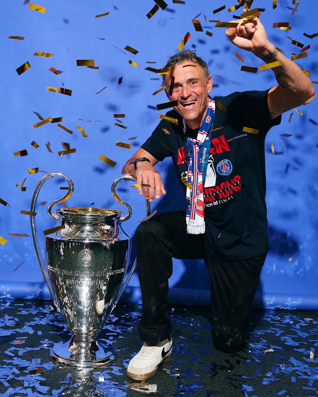 巴黎圣日耳曼  路易斯·恩里克和巴黎圣日耳曼将继续携手前行，双方已就续约事宜达成