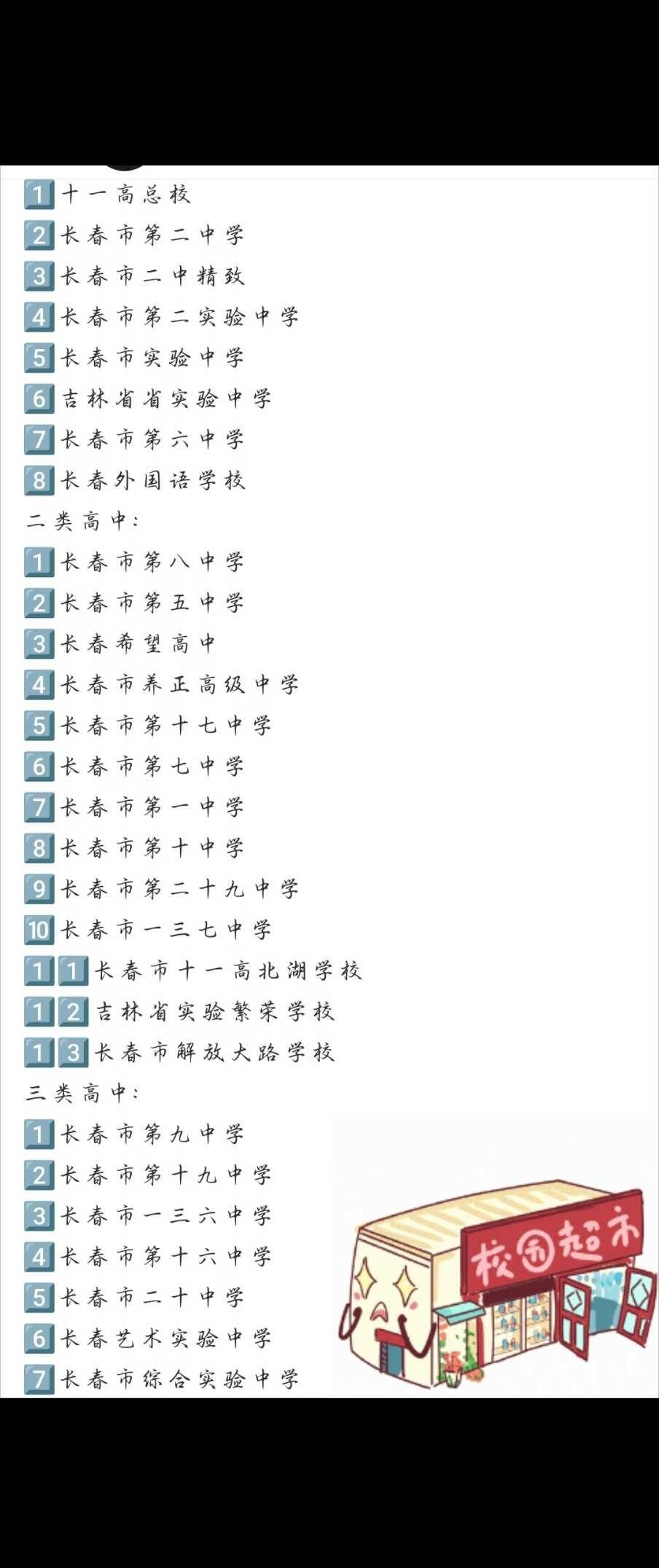 长春市高中排名
私立高中 中考上岸 中考志愿填报 初中毕业 择校 多元升学途径 