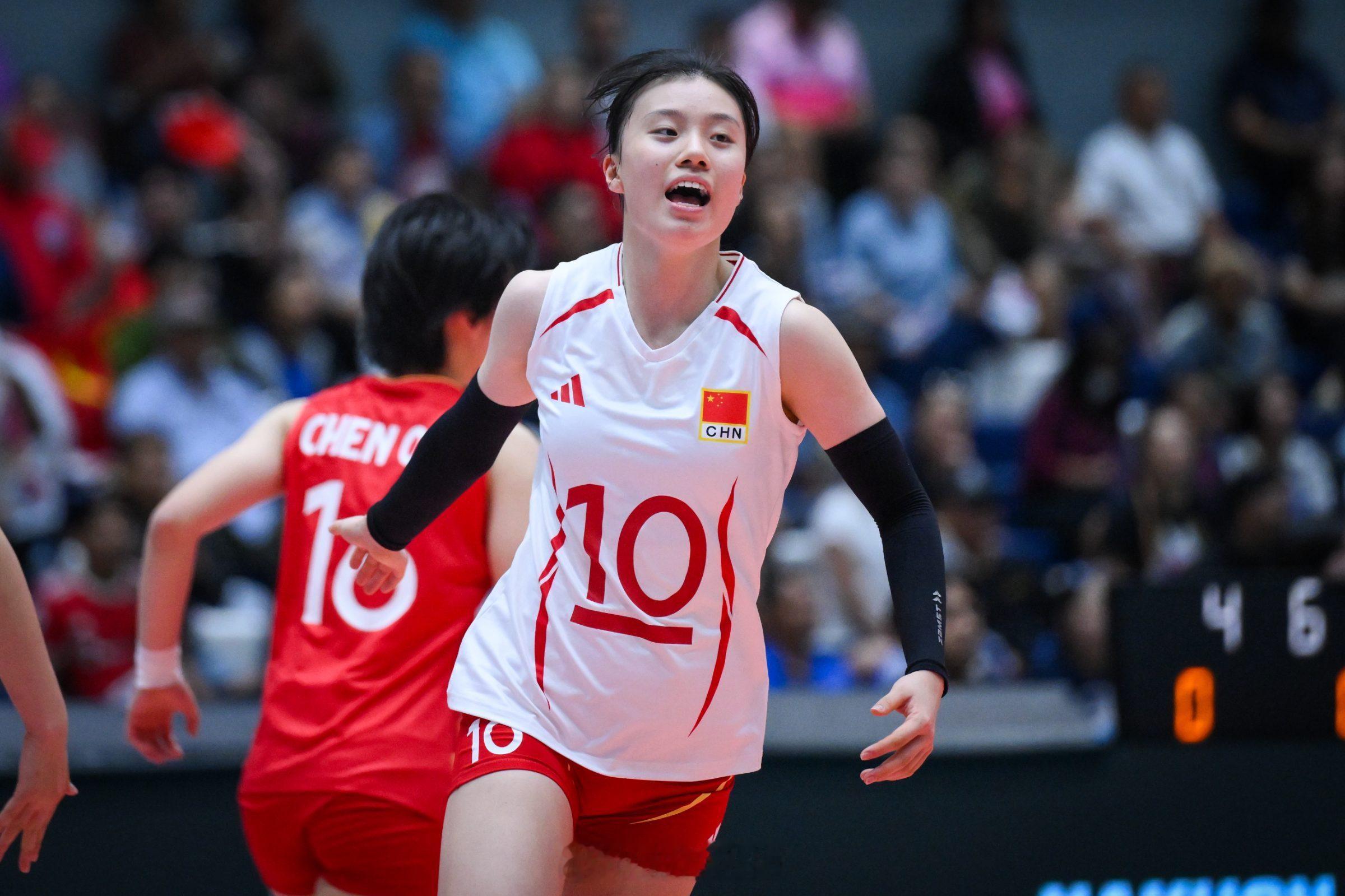 中国队夺得u18女排亚锦赛冠军 宣亚辰获得赛事MVP和最佳二传，司静雨最佳副攻，