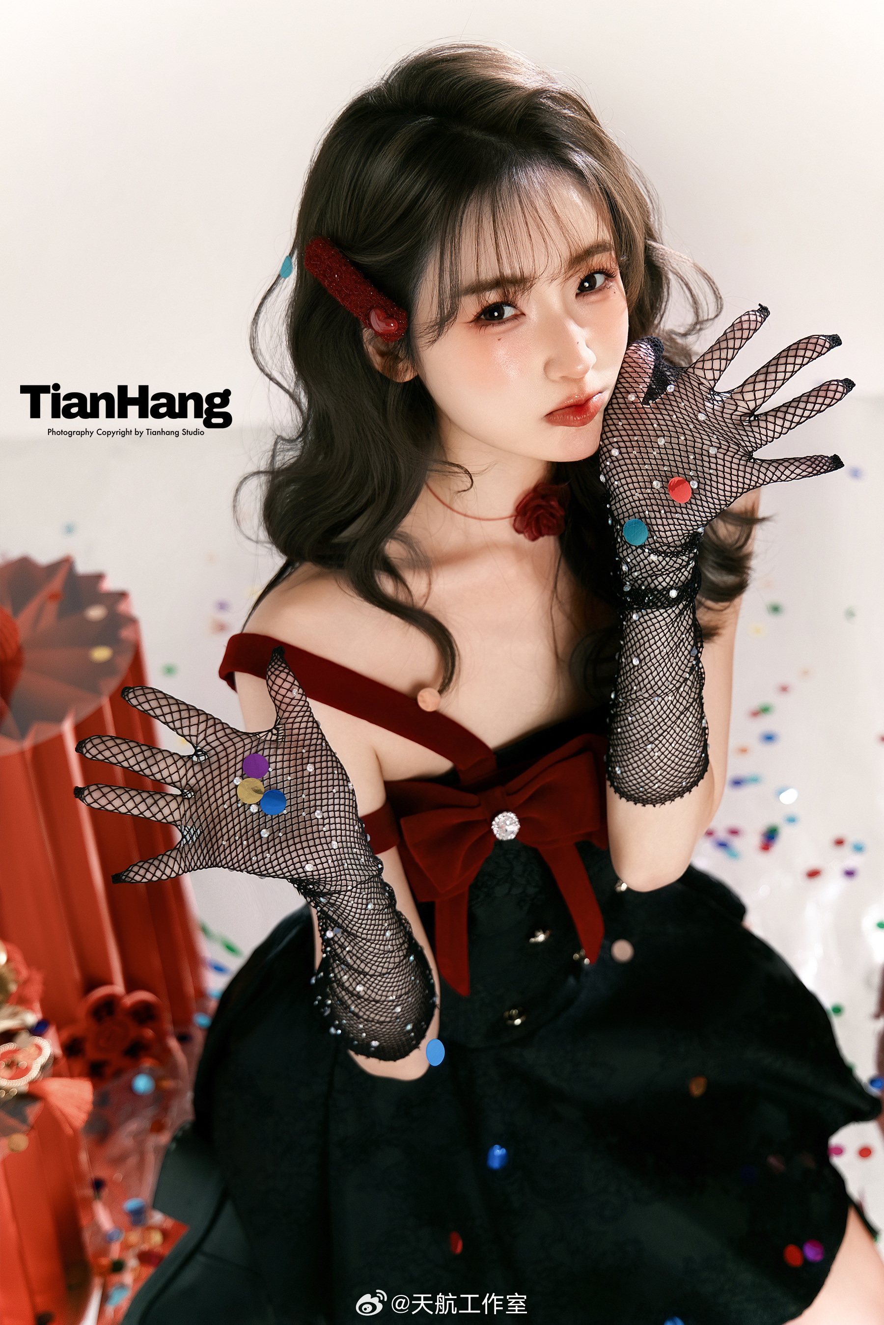 ✨棚拍分享咔嚓📸定格我的新年氛围感🎉🧚🏻♀️：天航工作室韩系棚拍时尚韩杂