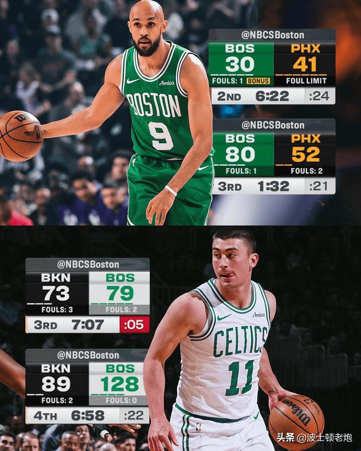 这哪里是一波流，这简直是一波海洋。

凯尔特人VS太阳，在第二节还剩6分22秒时
