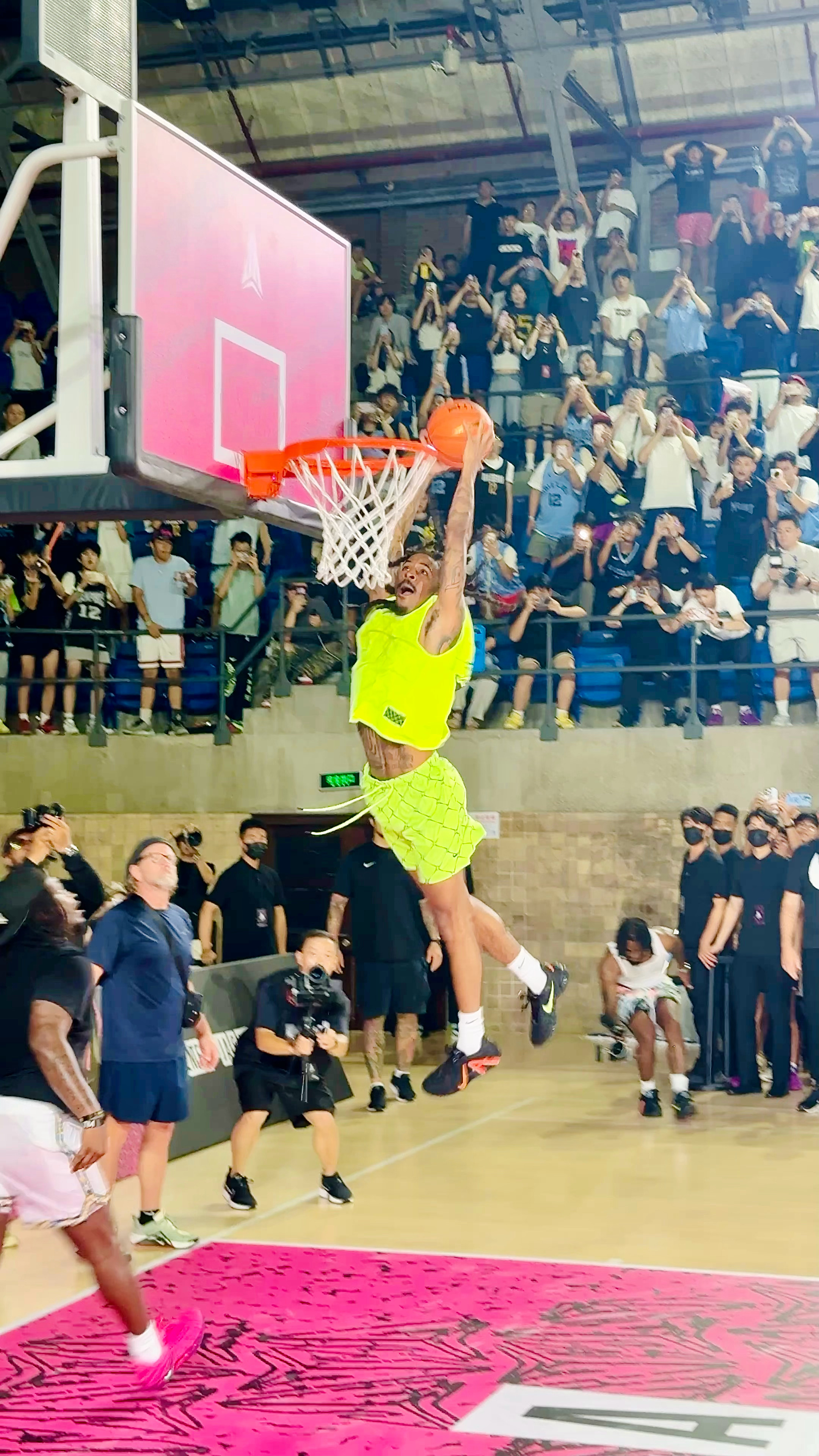 听说这是贾莫兰特不敢想这要是真莫兰特得多厉害😌莫兰特莫兰特中国行时尚talk秀