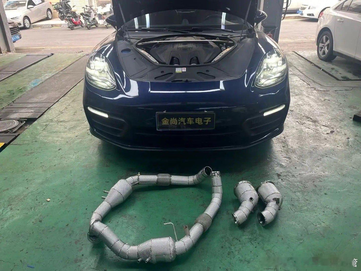 保时捷971 2.9T ⬆️ 升级CSK头段200目+ OPF前管 解除OPF限