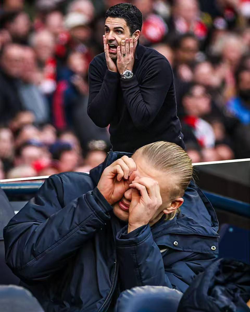 阿森纳夺冠路途艰难！
1比2输给伯恩茅斯之后，阿森纳只领先曼城6分了，而且由于曼