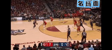 VS 骑士 
“我们还是要多倒球，磨他们！”即使米切尔手烫哈登也要不断提醒控节奏