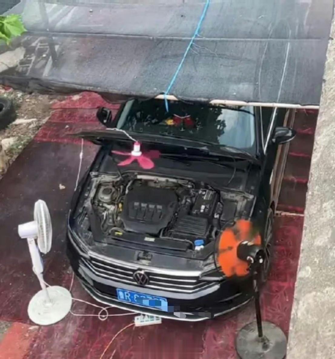 有位惜痛车的网友，每次车子跑了50公里，他就会把车子开回家散热。如今已坚持六年了