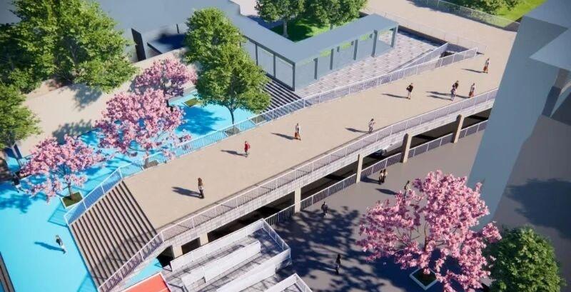 【期待！武昌这所学校将新增480余个停车位】近日，武汉市第三十九中学公共停车场项