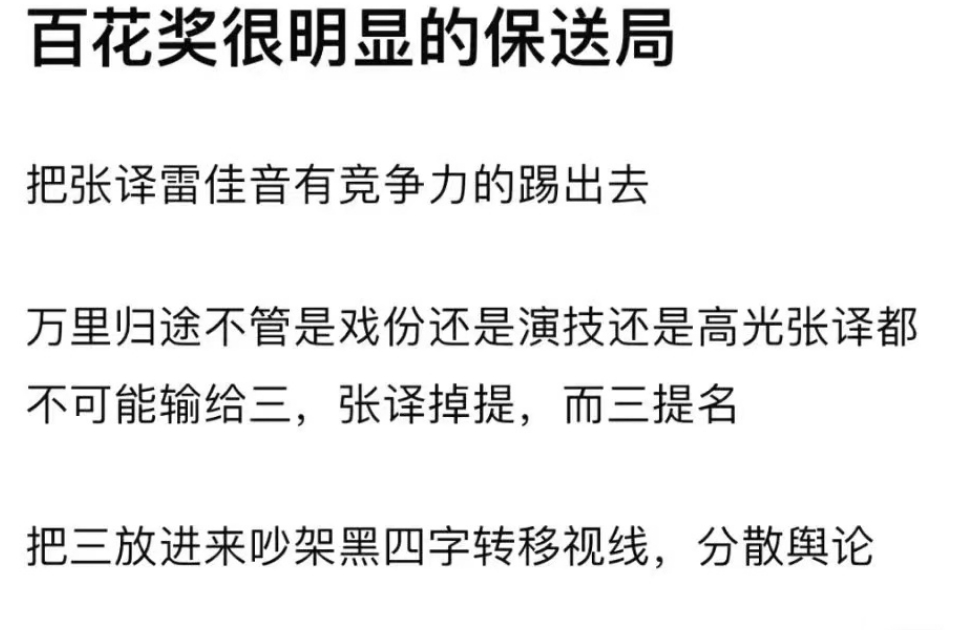 真是没想到，百花奖最佳男主的弃票居然这么多我觉得，如果弃票超过百分之20，就应该