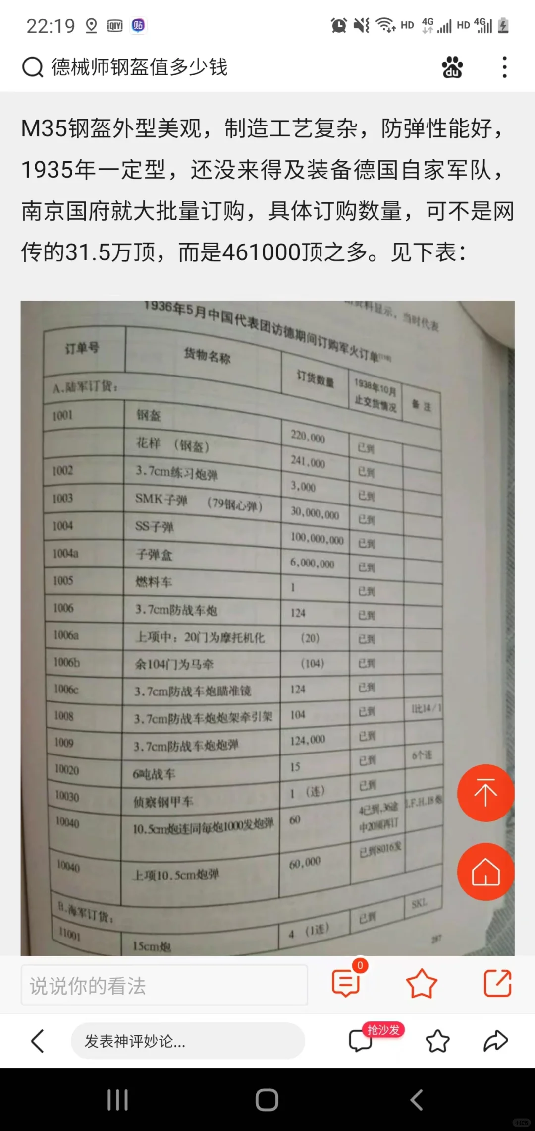 一顶来自1937年我国军队进口德械盔