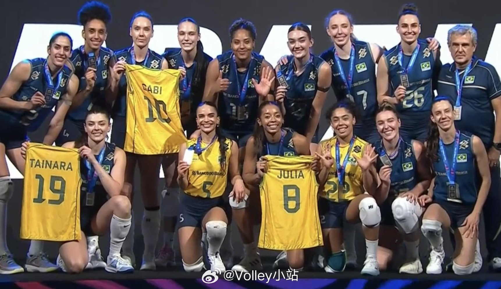 2026年世界女排联赛亚军🥈：巴西女排2026年世界女排联赛土耳其女排3比1巴