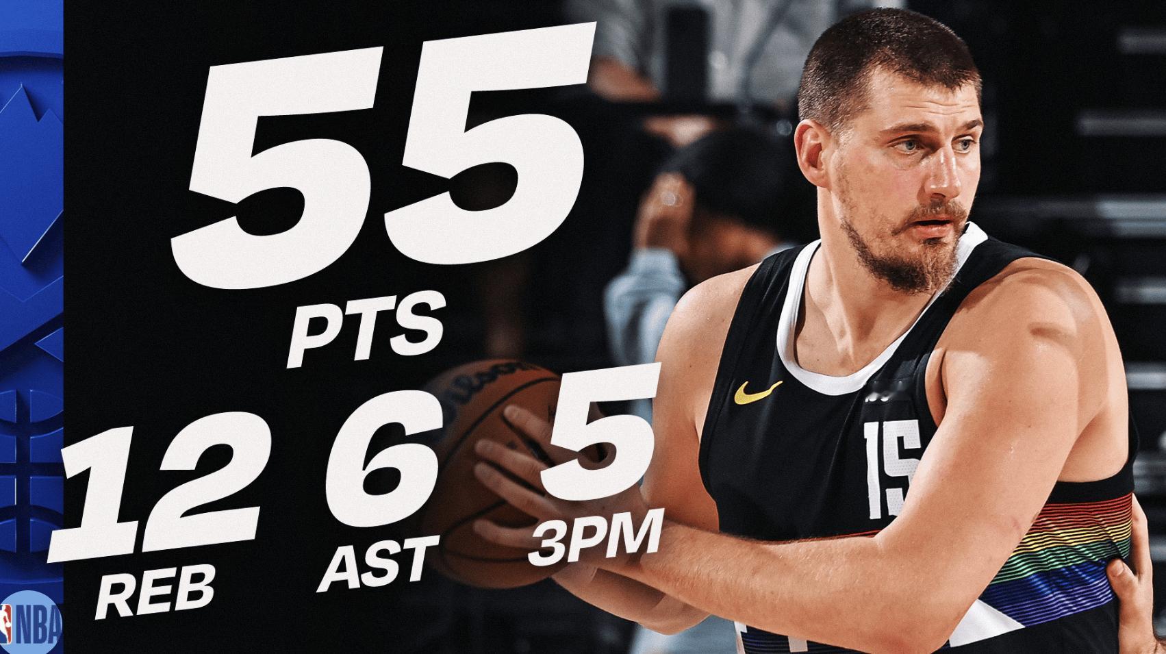 NBA官方更新了最新一期的MVP榜单：1、尼古拉-约基奇2、谢伊-吉尔杰斯-亚历