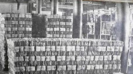 1921年，北洋政府将15万斤、装了8000个麻袋的明清两朝档案，当成废纸作价4
