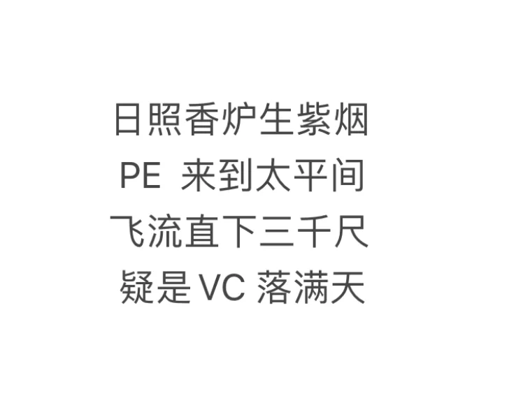 2024年底pevc投资圈现状