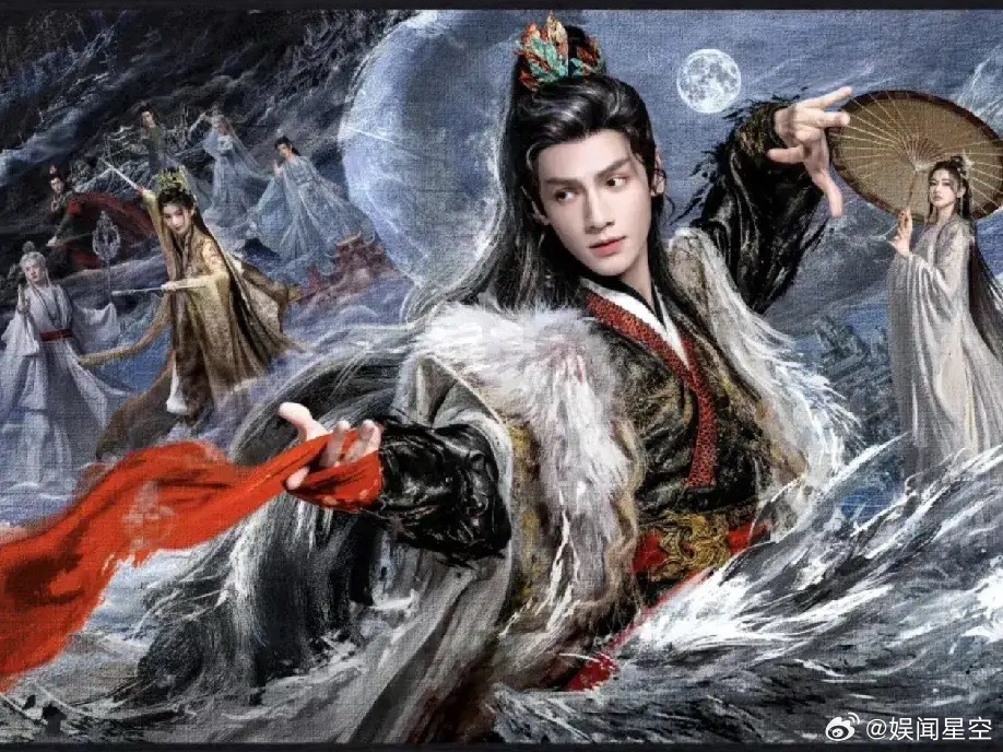 罗云熙属于什么赛道？我真心觉得他在内娱走出了一条独属于他的赛道：花花绿绿的玄幻武