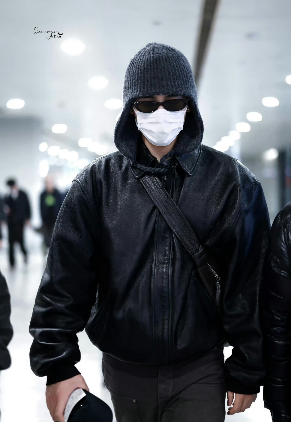 陈飞宇、王影璐进组电影《见春天》粉丝路透图 