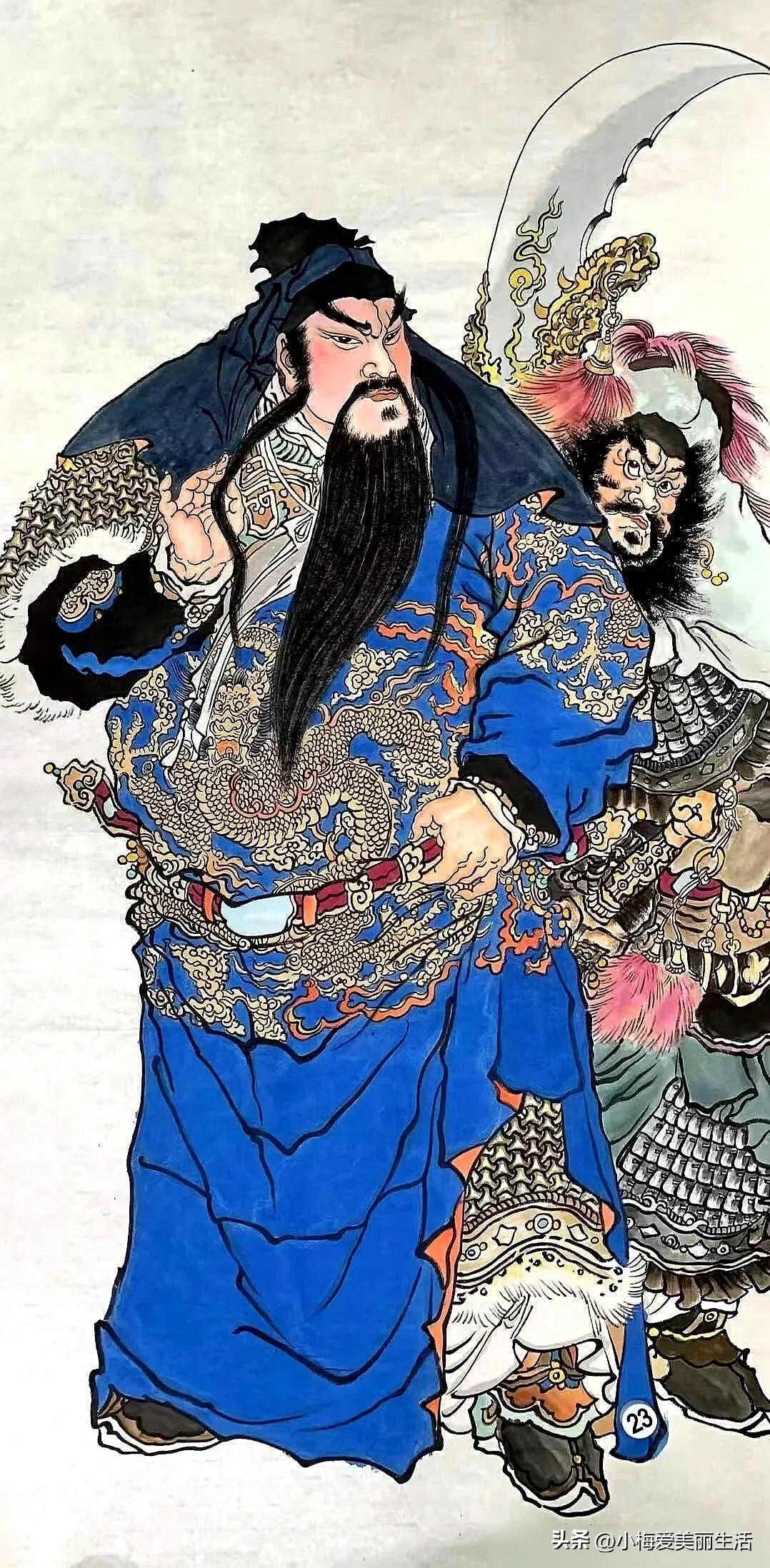 威武将军，英姿飒爽。